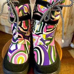Emilio Pucci weather boots